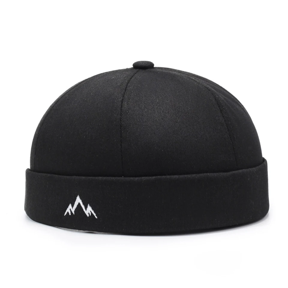 Unisex Brimless Hat Breathable Mountain Beanie Hat Men Adjustable Docker Cap Casual Skullies Cap Women Streetwear Hip Hop Hats, image 13