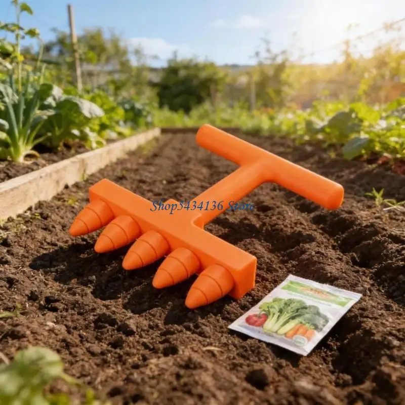 H7ED Compact 3D Printed Seeder Spreader Spacer Perfect For Small Space