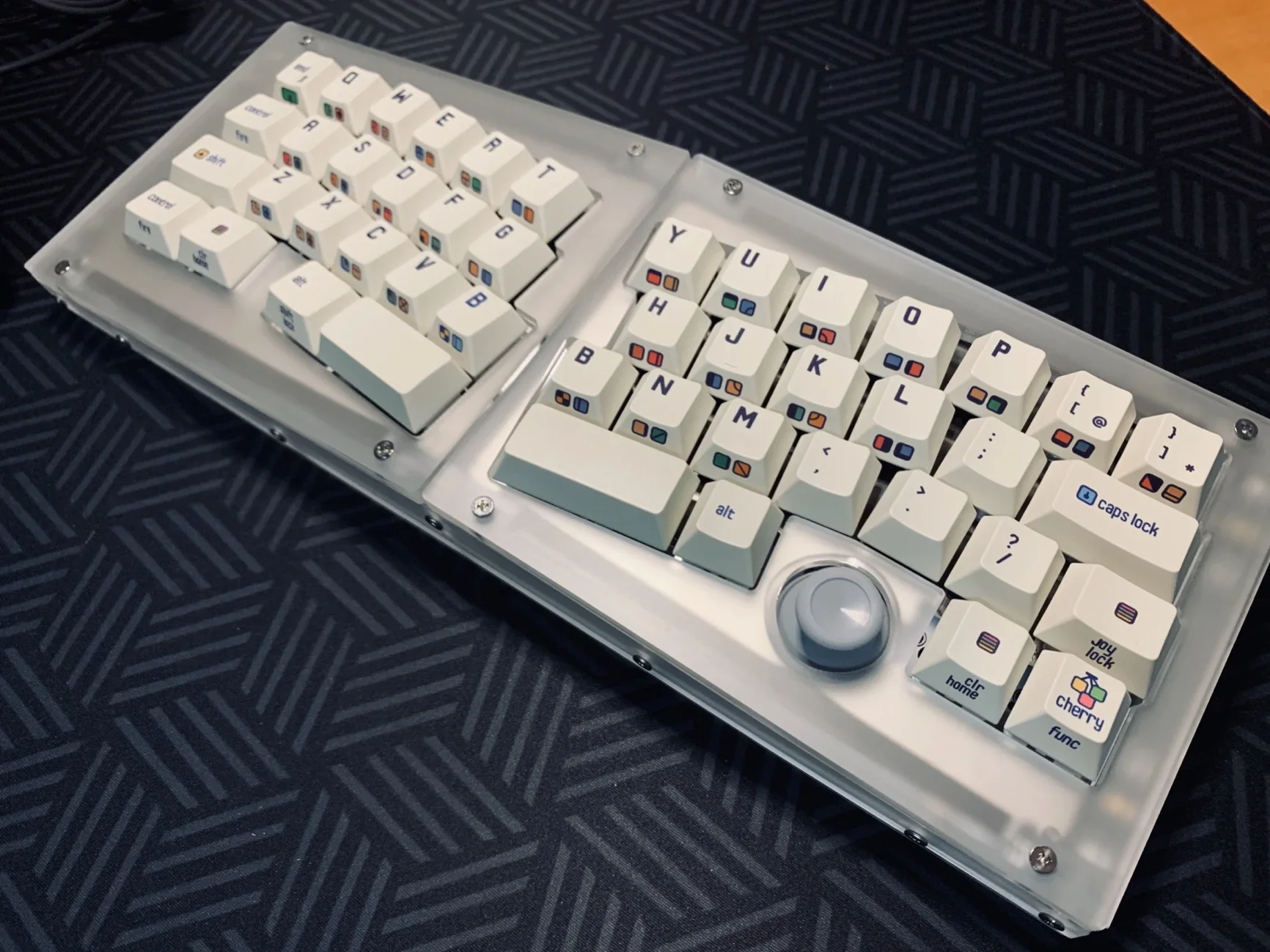 Libra Mini 40% Acrylic Keyboard Kit Ergonomics Keyboard Case Alice Customized Keyboard Case