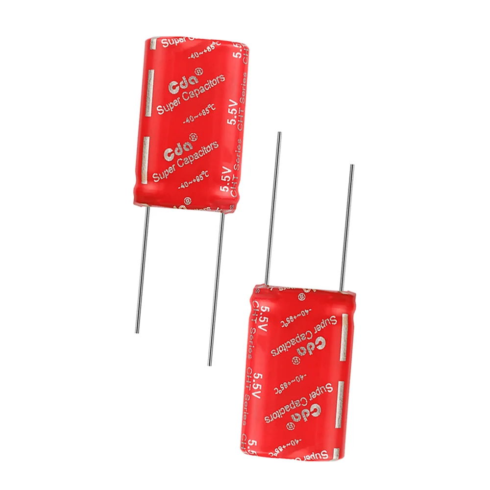 

CHT Super Capacitors CDA 5.5V 15F CHT-5R5L156R-TW Farrah SuperCapacitors