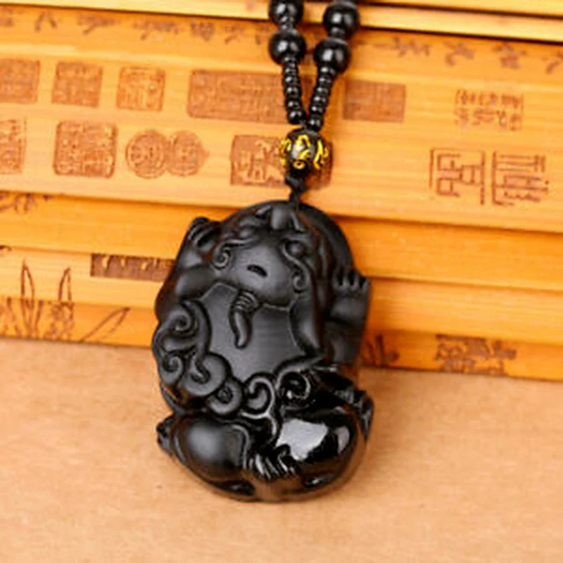 Brave Troops / Amulet  Lucky Necklace  Sweater Chain  Monster Pendant