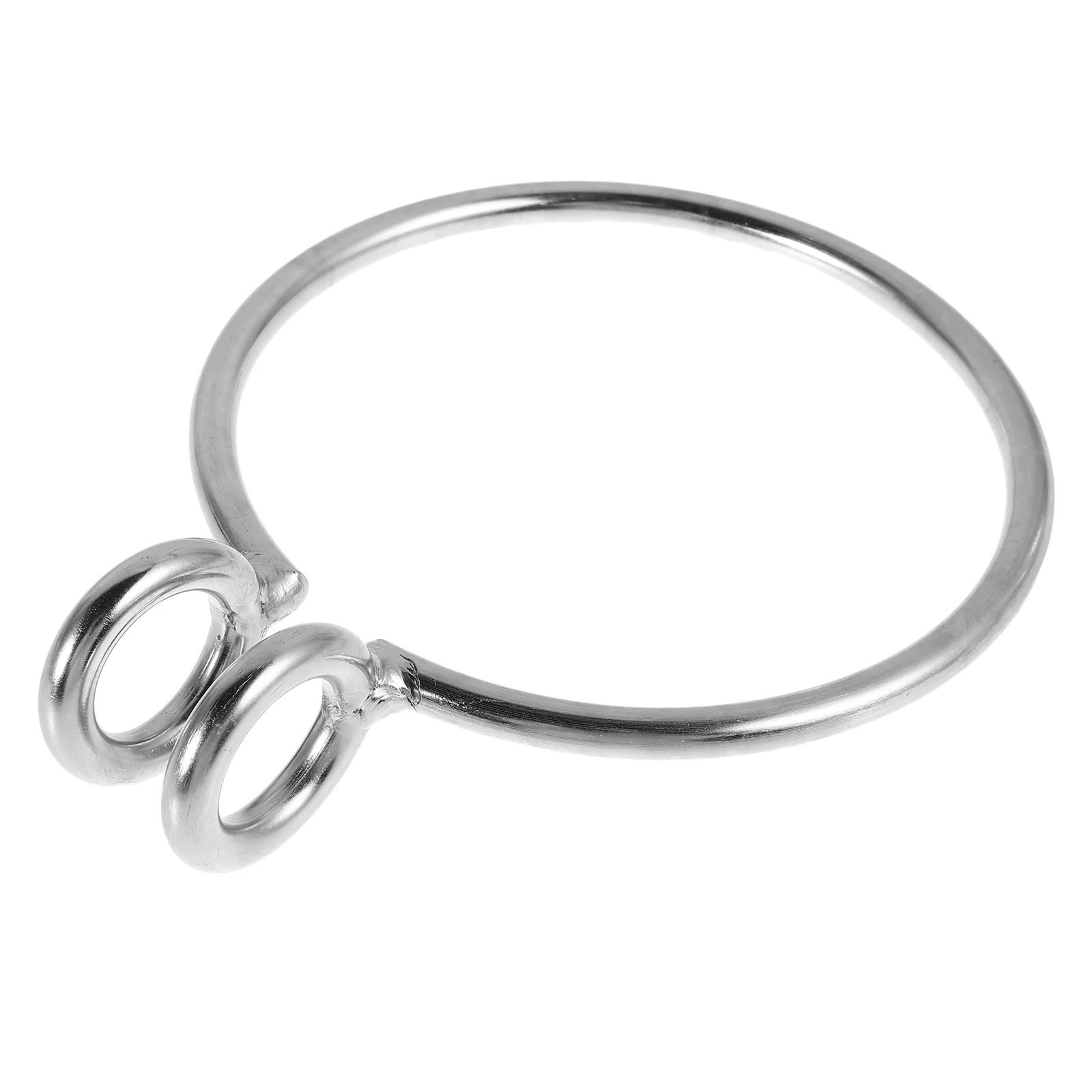 

304 Stainless Steel 8mm Anchor Retrieval Ring Guiding Ring Accessories Boat Yacht Double Rings Safe Lifting