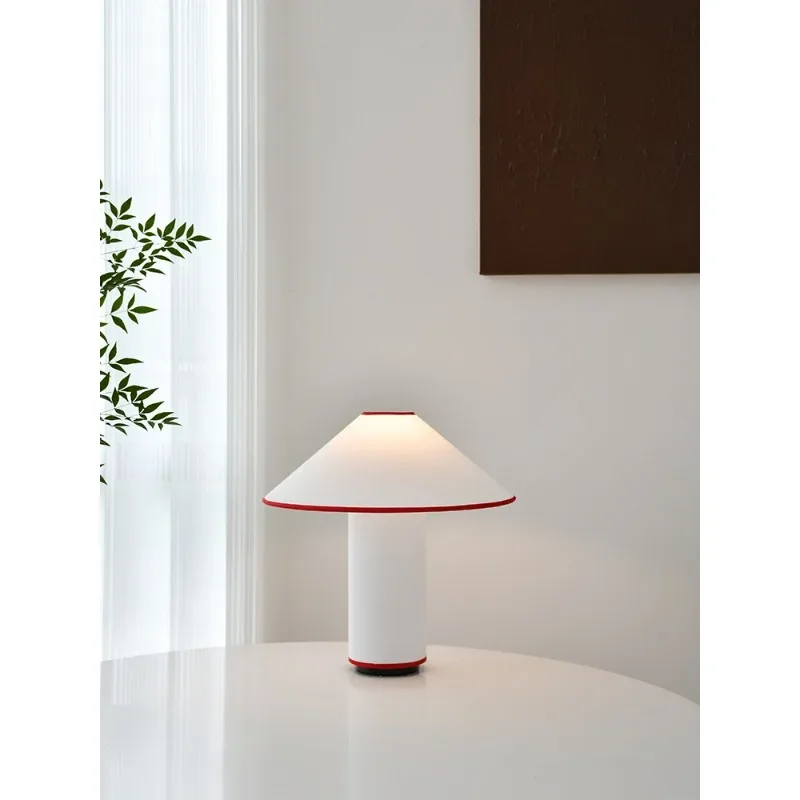 

Danish Designer Table Lamp for Bedroom Kitchen Foyer Wabi-Sabi Mushroom Lighting Fixture Atmosphere Art Decor Home Apppliance
