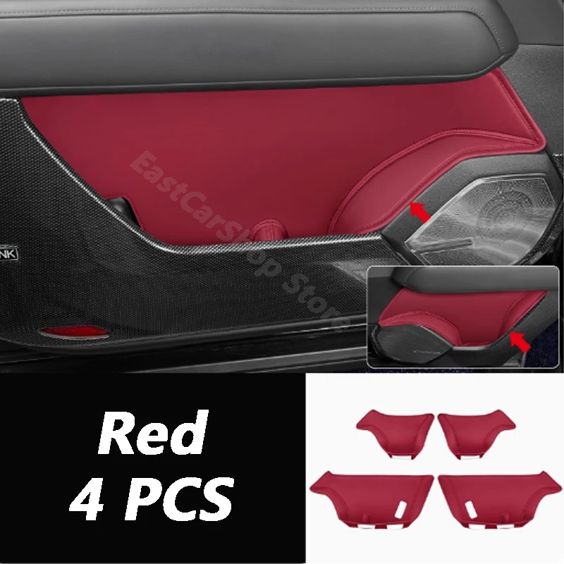 

For Great Wall GWM WEY TANK 400 2023-2025 Car PU Leather Door Slot Storage Box Interior Special Storage Pad Accessories