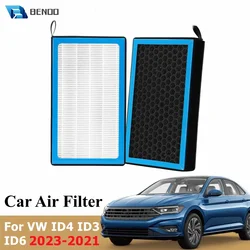 For VW ID.4 ID.3 ID.6 2023 - 2021 Premium Car Cabin Air Filter with Activated Carbon Fragrance ID4 Conditioner Replacement Kit