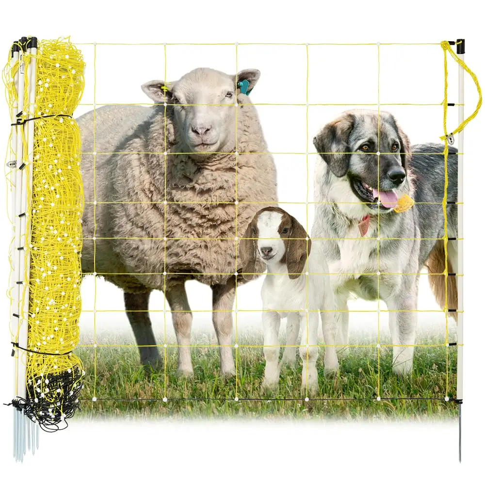 1 Electric Sheep & Goat Net Fence | Yellow – 35