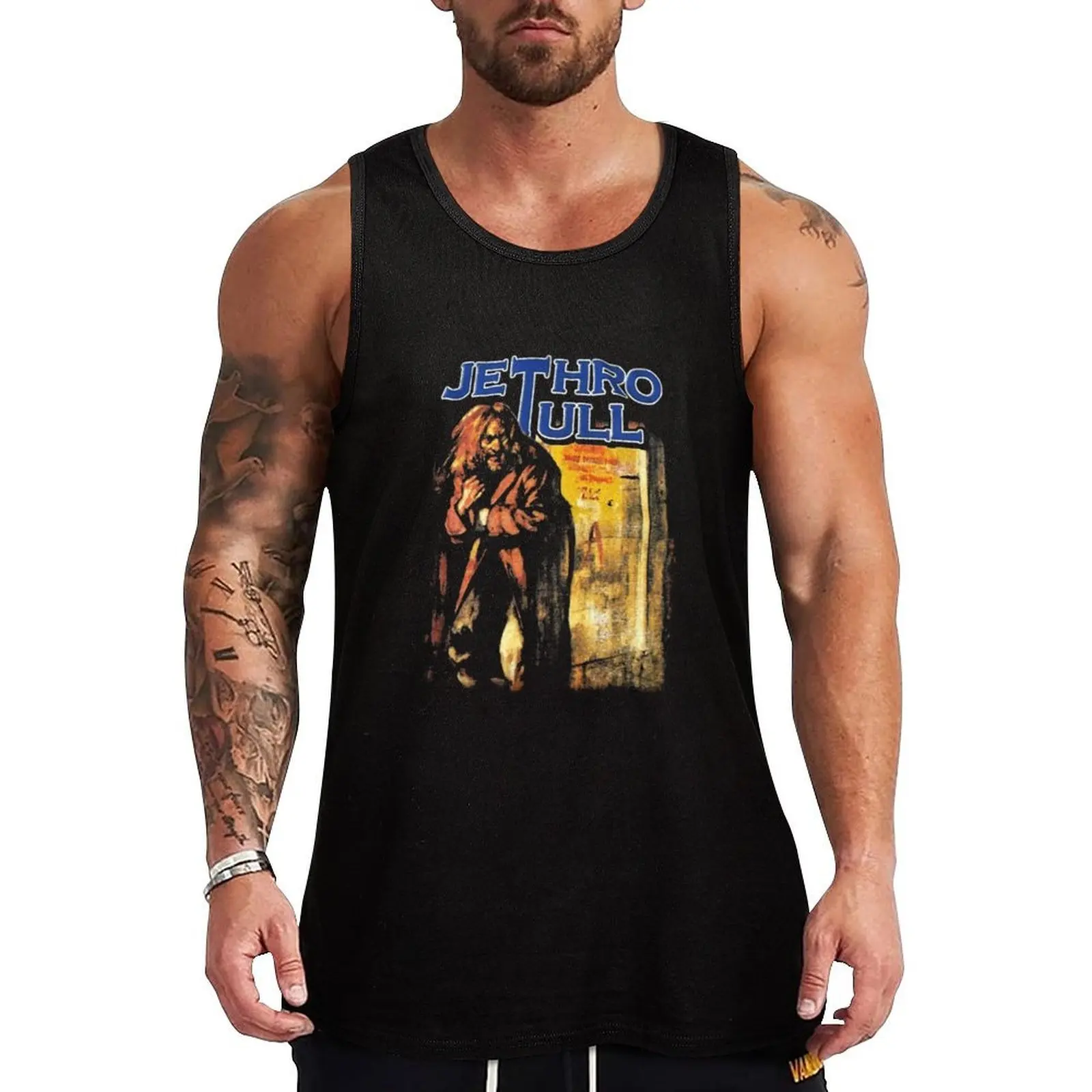 Jethro Tull Aqualung Art Gift For Fan Tank Top Basic Everyday Tank Top Regular Fit Soft Undershirt