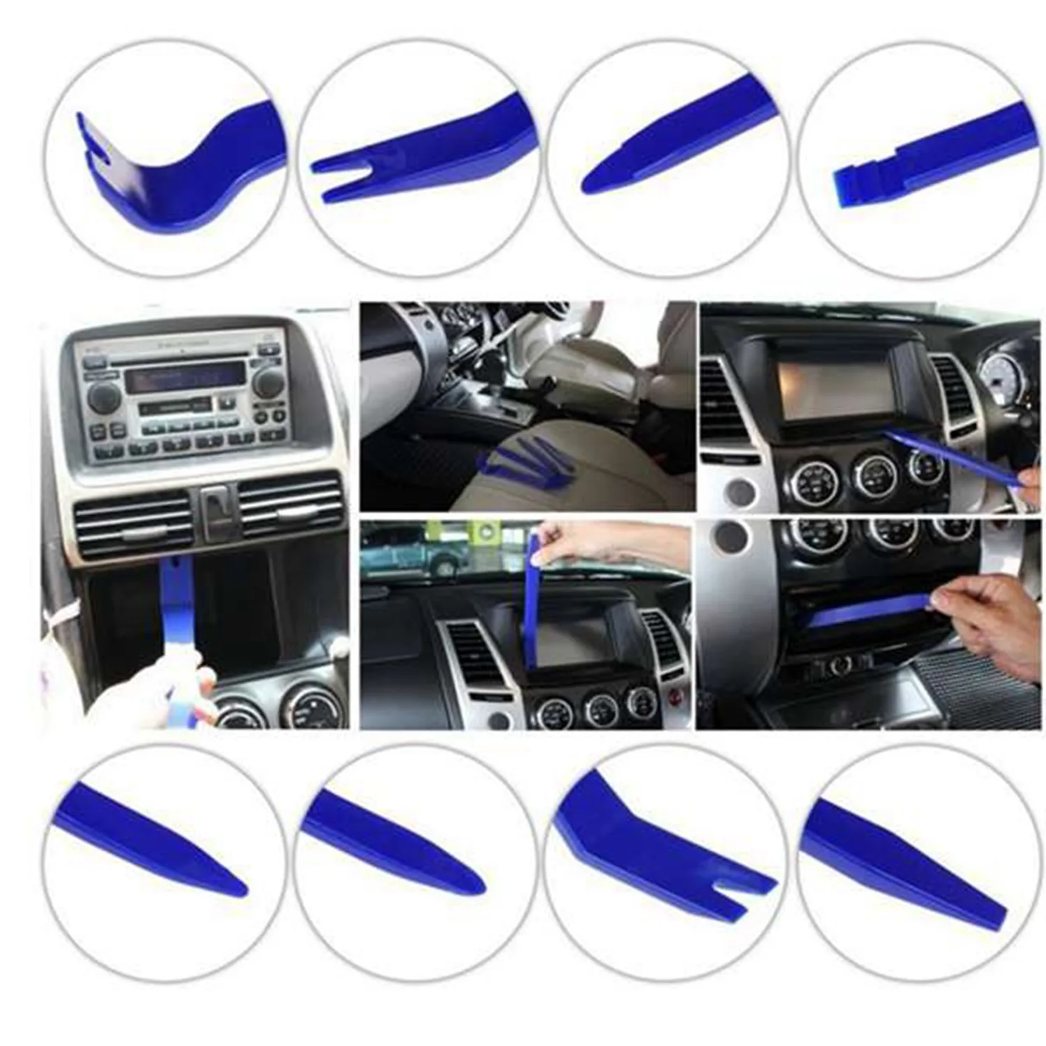 24-Hour Delivery 10 Pieces Automatic Groove Remover Kit-Adjustable Groove Removal Tool Oil-Free Groove Repair Kit Recessed
