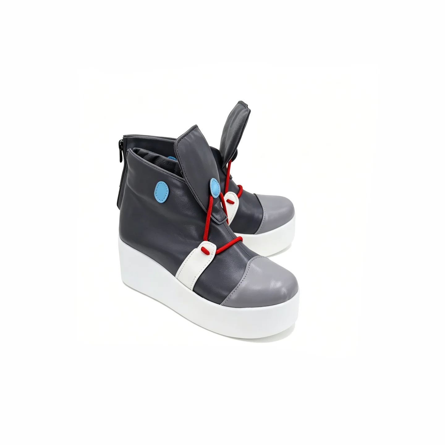 Vtuber Saegusa Akina Cosplay Shoes Big Size Halloween Carnival Boots Cosplay Prop Anime PU Shoes Custom Made