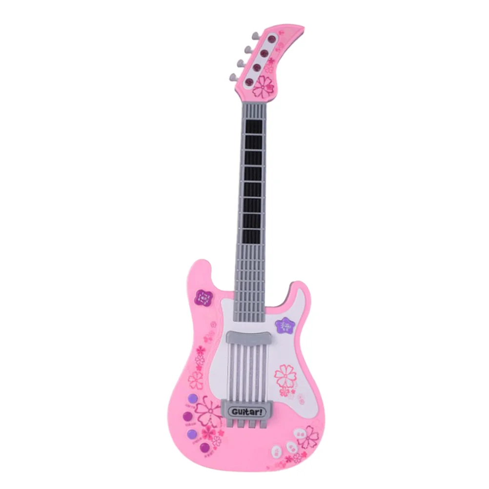 Kid Simulation Bass Player Guitar Musical Toys Kids Children's Multifunction Instruments for Toddler Childrens