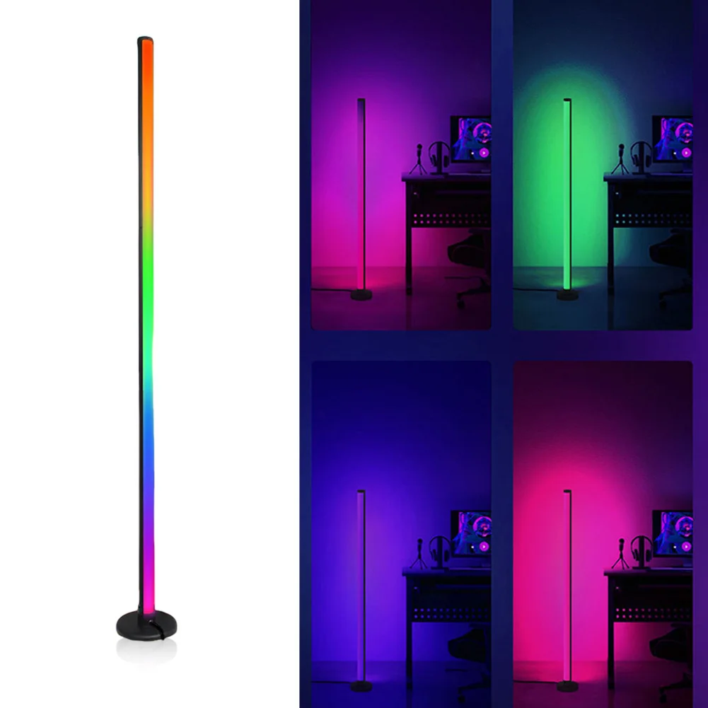 

LED Bar Ambient Light App Controlled Music Rhythm Mood Lamp Bluetooth-Compatible Smart RGB Neon Lamp for Video Filming