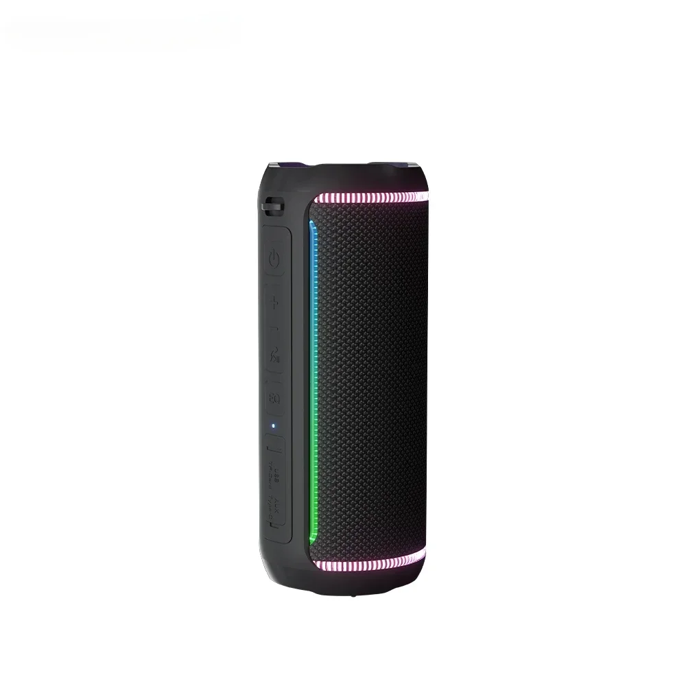 1Portable Speaker 50W HD Sound and Deep Bass, IPX6 Waterproof, TWS, LED Lights, EQ, USB Play for Home