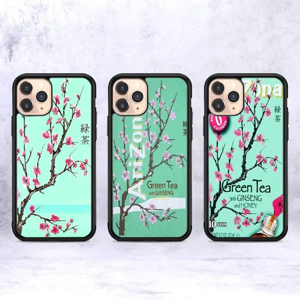 

Fashion Vaporwave AriZona Iced Tea Aesthetic Phone Case For IPhone 17 16 Pro Max Air 13 12 Mini 14 15 Plus 11 PC+TPU Back Cover