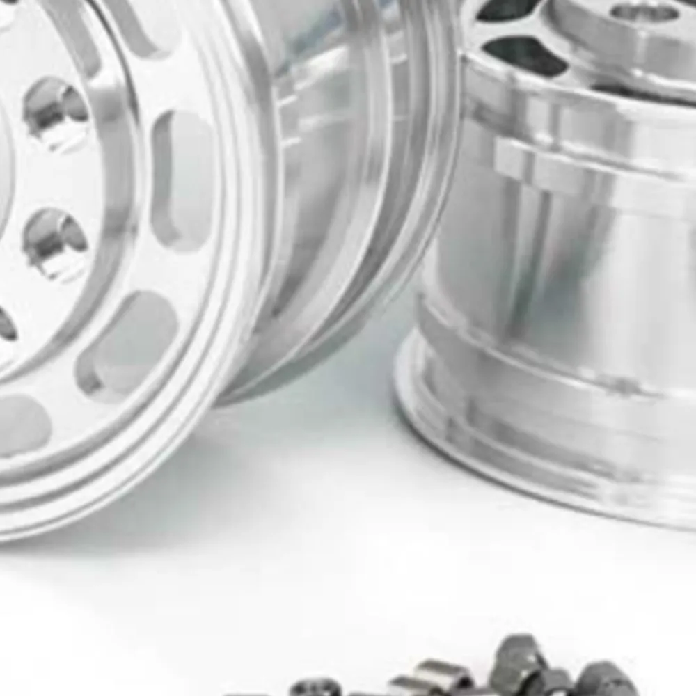 

LESU 1/14 Truck Wide Front Wheel Hub For RC Tractor Truck Flange Axle Dumper Tamiyaya Model Car Metal Accessories TH05119