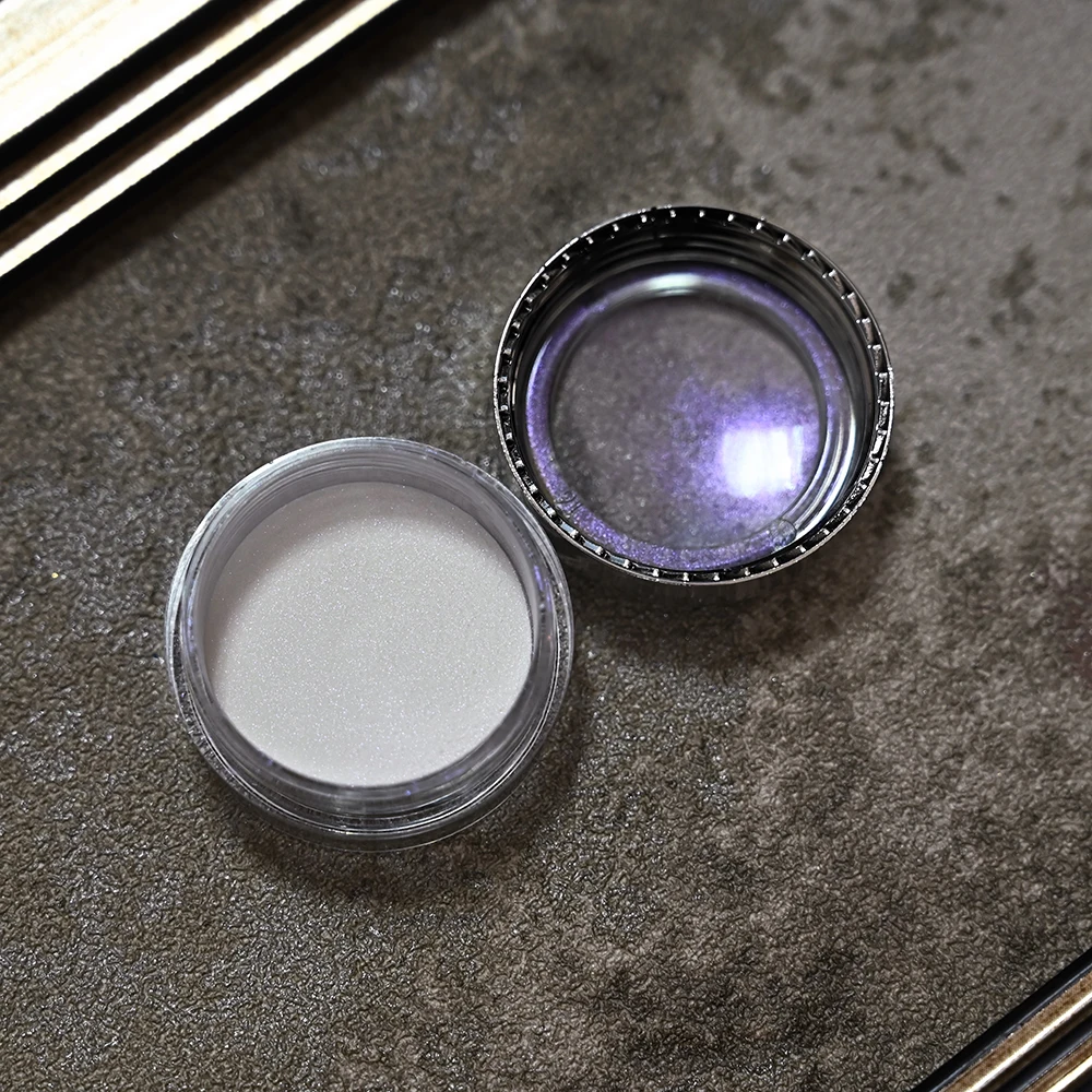 1 scatola (0,2 g) Aurora Chrome Nail Powder Holo effetto specchio Neon Sirena Pigmento Polvere per smalto gel Unghie Decorazioni Shell Powder