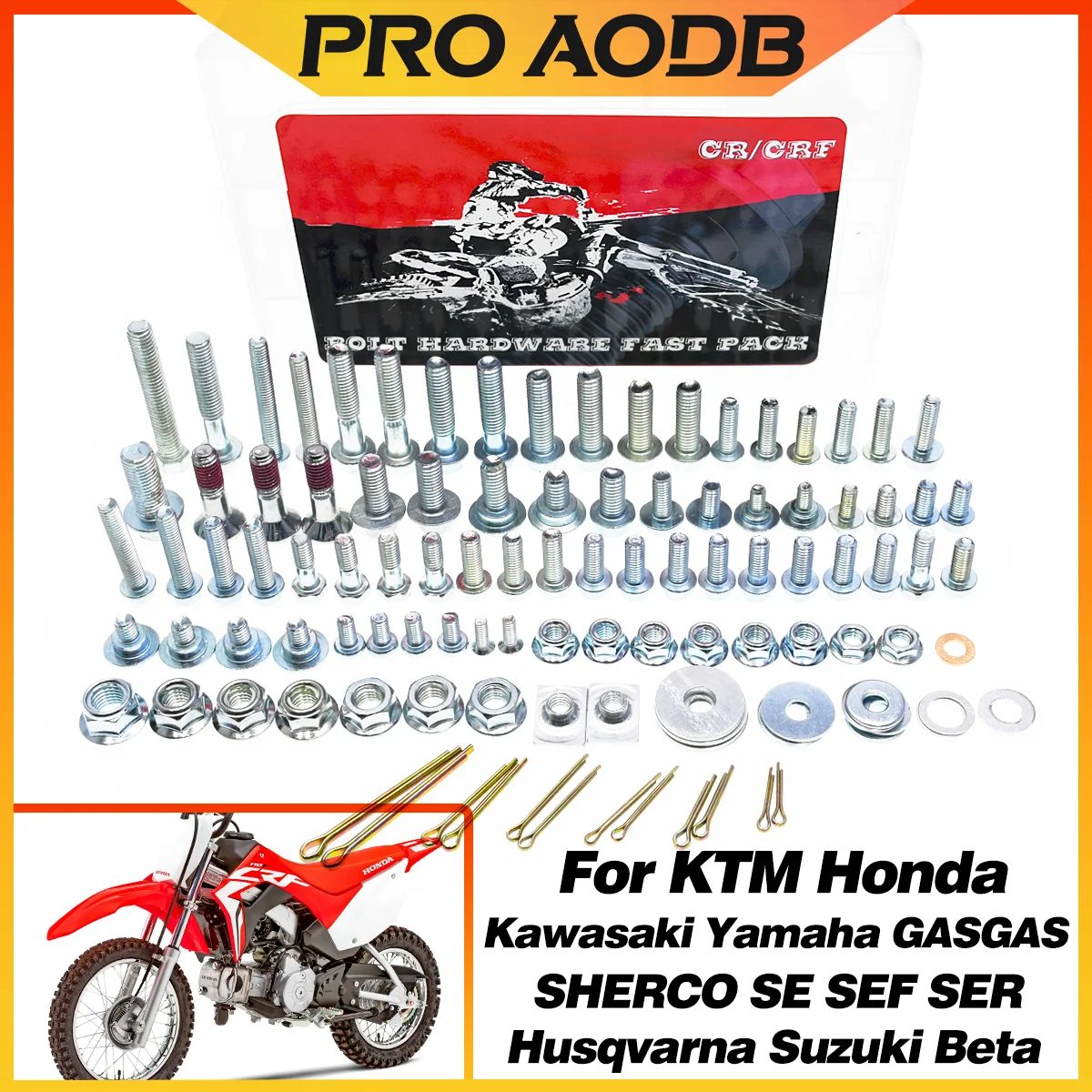 Hardware screw bolt repair rescue mending Full tool kit Fastener For KTM EXC EXCF XC XCF XCWF SXF For Sherco SC SCF SE SEF SEF-R