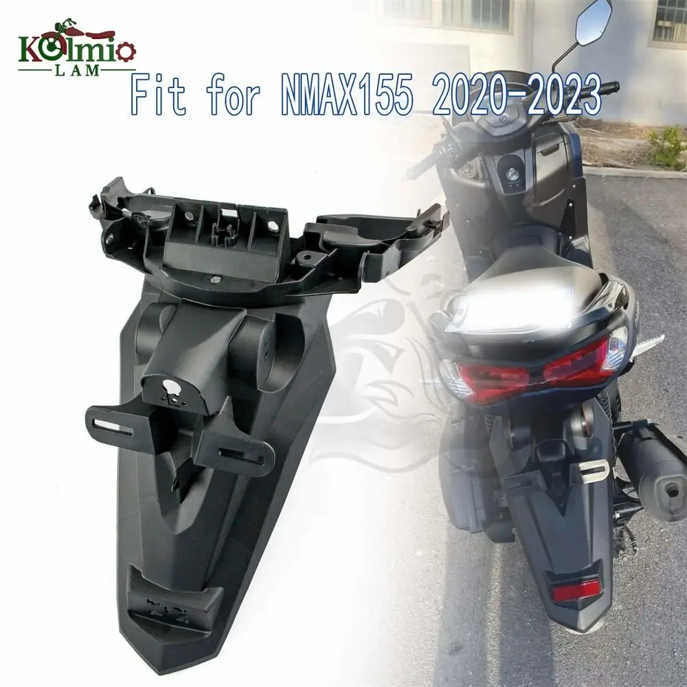 

For Yamaha N-MAX Nmax155 Nmax 155 Rear Fender License Number Plate Bracket 2020 2021 2022 2023