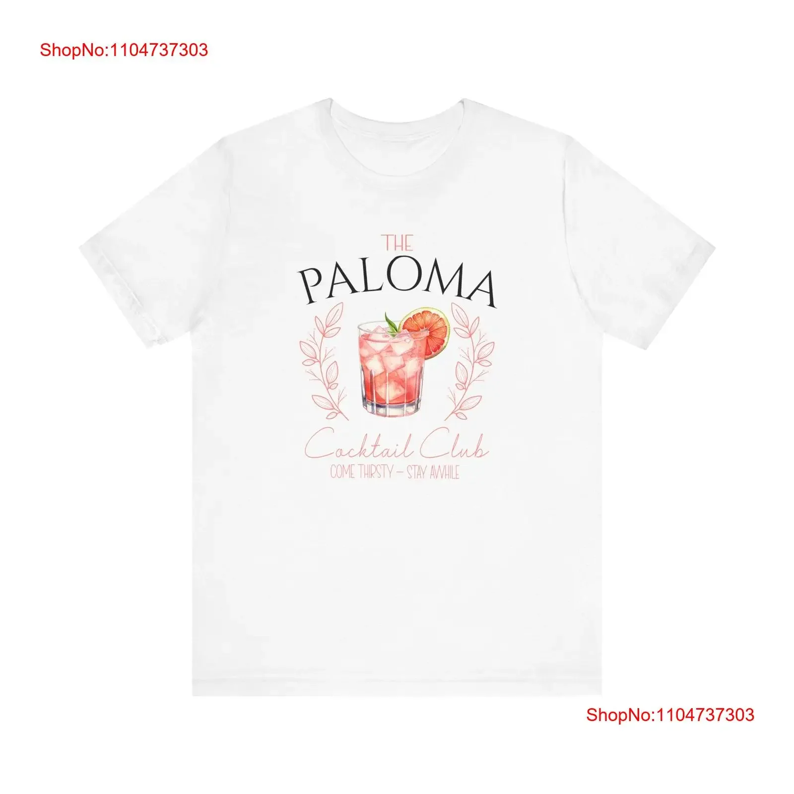 Camisa Paloma Girls Night ouT T Tequila Pomelo Cóctel vintage Gráfico lavado Suave Casual Transpirable Ligeramente cómodo