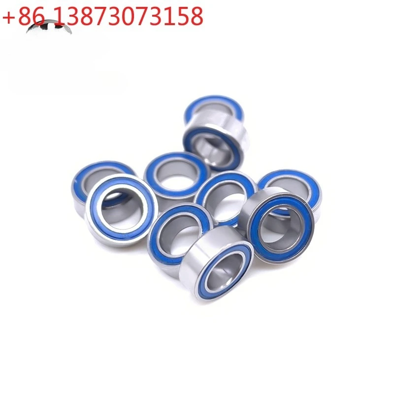 

Высокопрочный подшипник R168 2RS 6,35x9,525x3,175 мм (10 шт.) с синим резиновым уплотнением из хромированной стали для прецизионного трансмиссионного оборудования