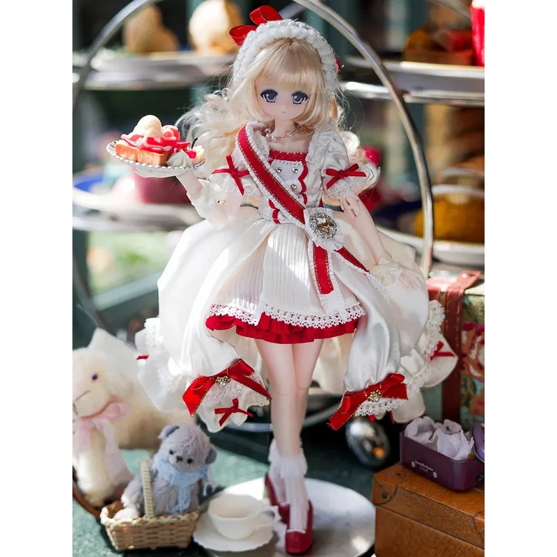 Saturday Girl Weekly Series 1/6 Rooted Hair BJD  Blind Box Mystery Box Cute Dolls Model Action Figure view 2