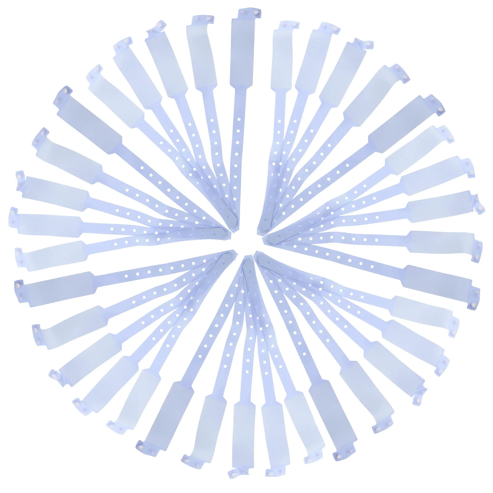 

100Pcs Patient Id Wristbands Hospital Identification Bracelets for Adults Elderly Medical Wristband Disposable Writable Safety