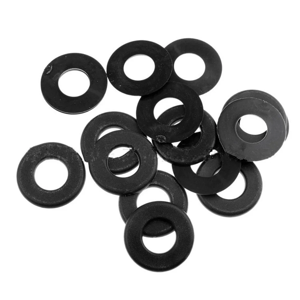 16PCS Universal Black PVC Washers for Standard Foosball Tables Foosball Washers Foosball Machine Accessories