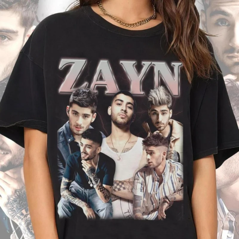 Zayn, Unisex Style Gift for Fans, T-shirt, Crew Sweatshirt, and Hooded, Vintage Homage Thicthinhichthoi-Tee-Store