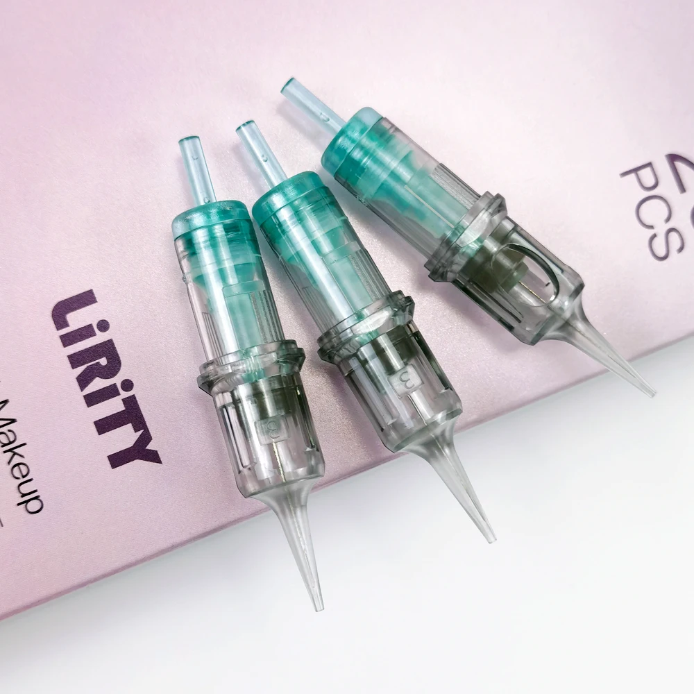 20pcs/Box Cartridge Disposable Tattoo Needles Sterile Membrane System Tattoo Needles Permanent Makeup Machine Tattoo Needles