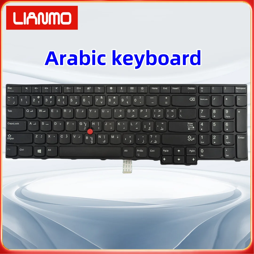 Arabic/German/Korean/Thai Notebook Keyboard for Lenovo ThinkPad E570 E570C E575 01AX144 01AX184 01AX224