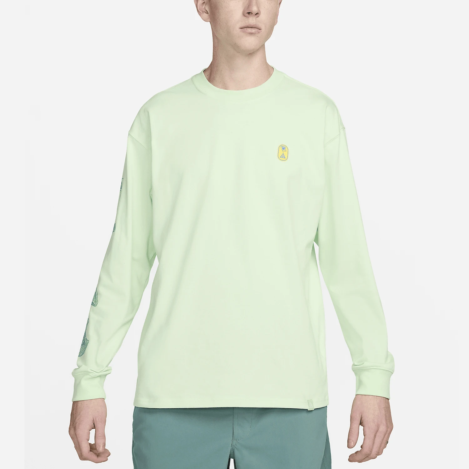 

Nike genuine ACG \Stylish Slim-Fit Long-Sleeved Men's T-Shirt‌ FV3489-376