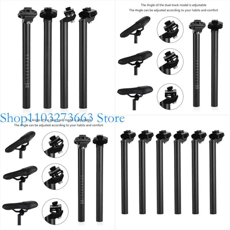 

652F Light Weight Aluminum Alloy Seatpost Road Bike Seats Post 300mm Seats Tube Bike Seats Tube Road Bicycles Seatpost Bike Part