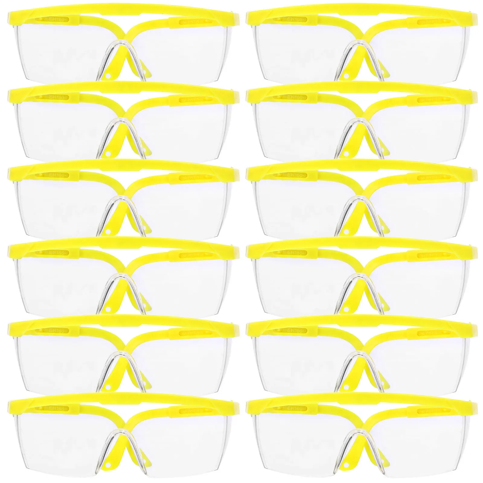 

12 шт. защитные очки для глаз легкие ветрозащитные очки для езды на открытом воздухе, езды на велосипеде, пешего туризма, вождения, серфинга, ударопрочные