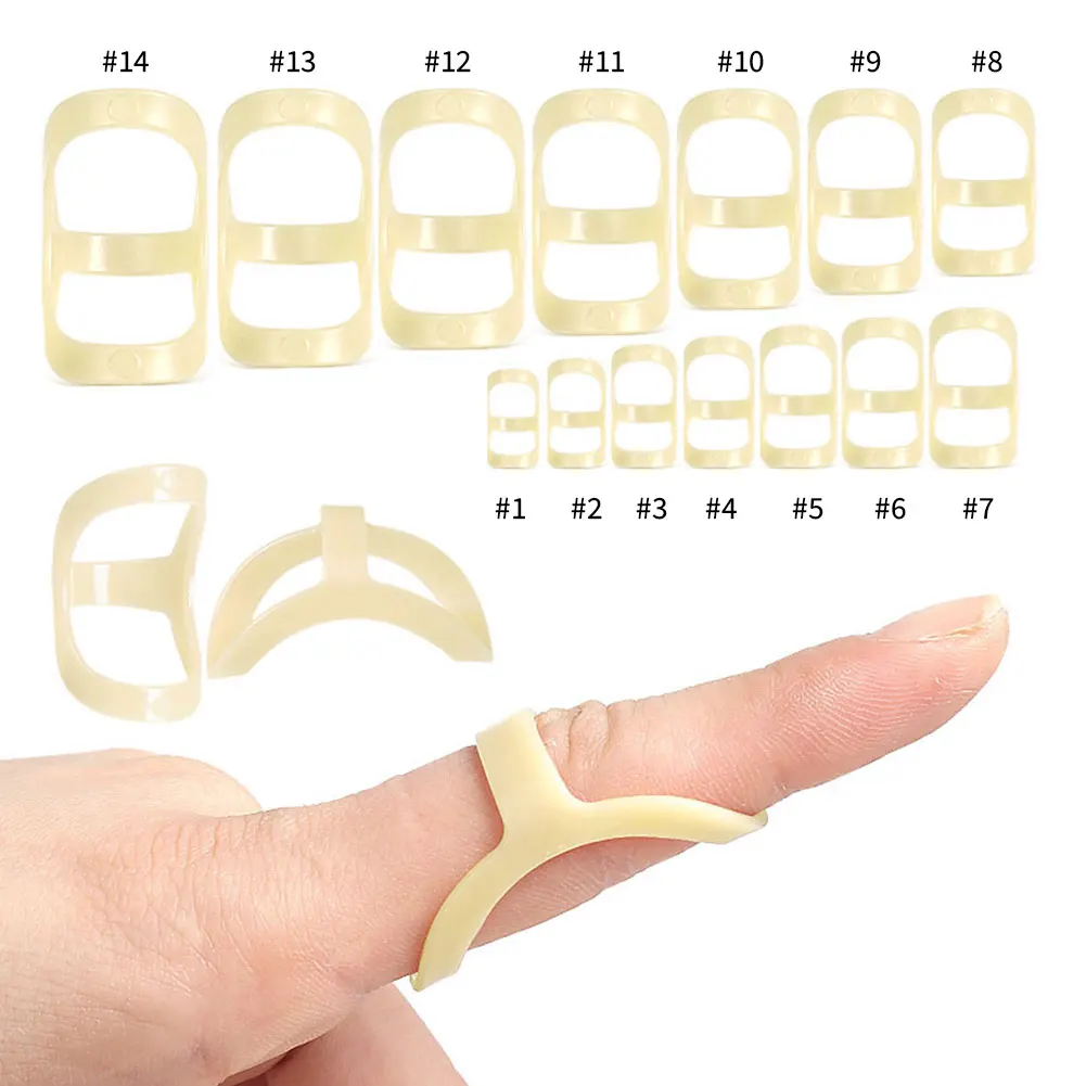 Finger Splint Fixed Ring Adjustable Broken Finger Joint Stabilizer Finger Splint Bracket Protector Straightening Arthritis