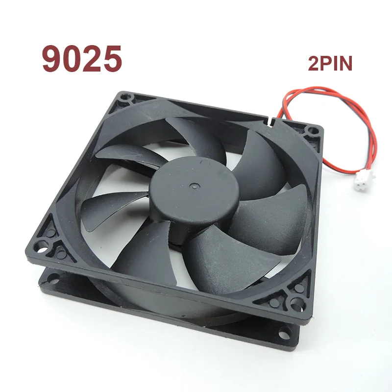 90mm Cooling Fan 90*90*25mm Cooler 4V 12V 5V 9025 Computer Case Cooling Fan 2PIN for 3D Printer Fan