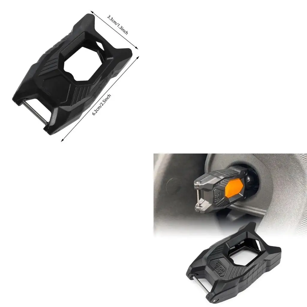 Sporty Holder for Ryker 600 900 Sport Rally Black Ignition Cover Case Shell Holder with Hole