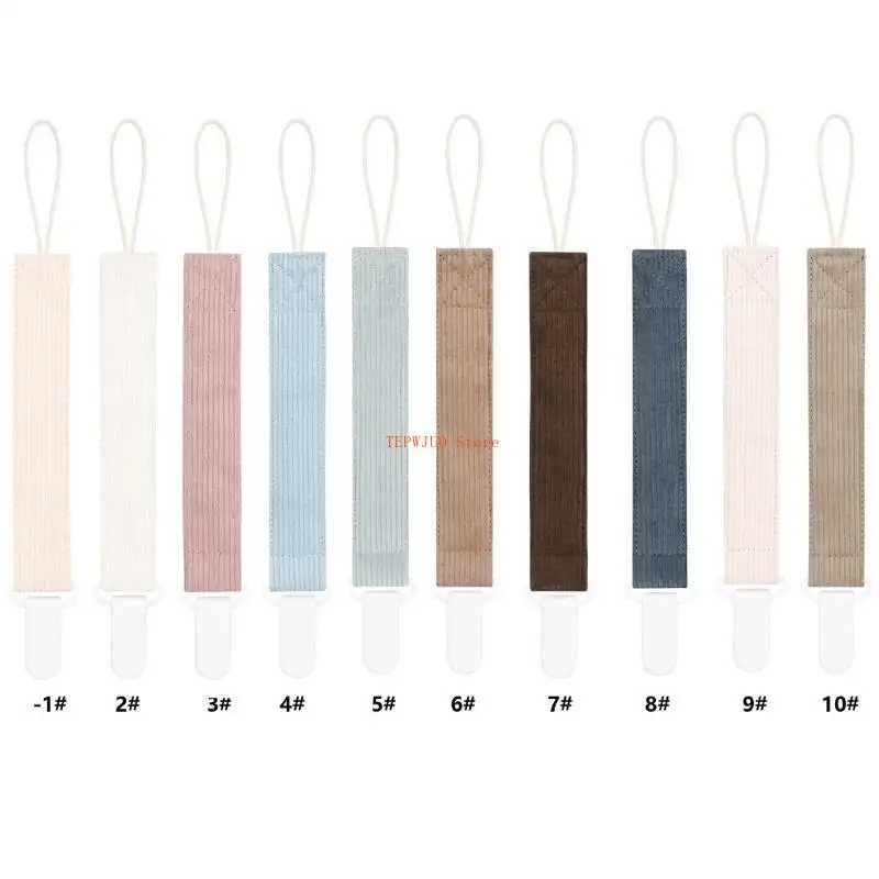 

U50F Baby Pacifiers Chain Clip Teether Toy Soother Chain Pacifiers Straps