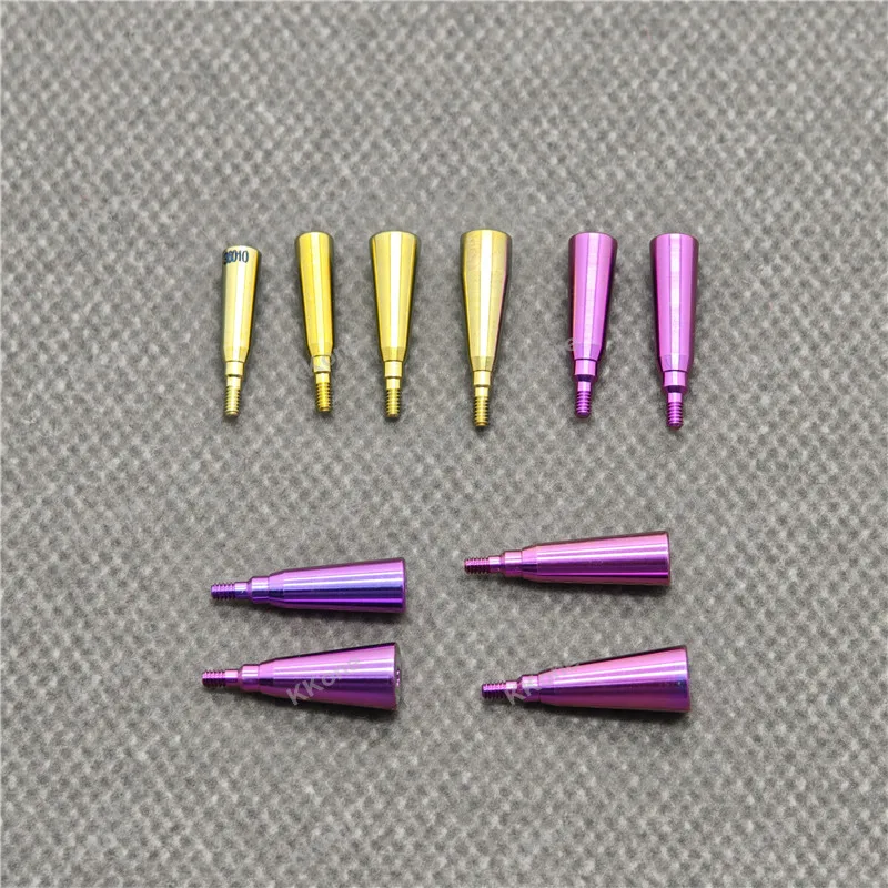 10Pcs Dental Healing Abutments For Straumann ITI NC RC With Multiple High Profile Options Dental Implant Accessories