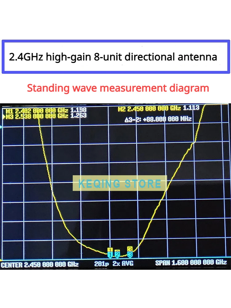2.4GHz antenna remote control extended range high gain/Yagi/image transmission antenna