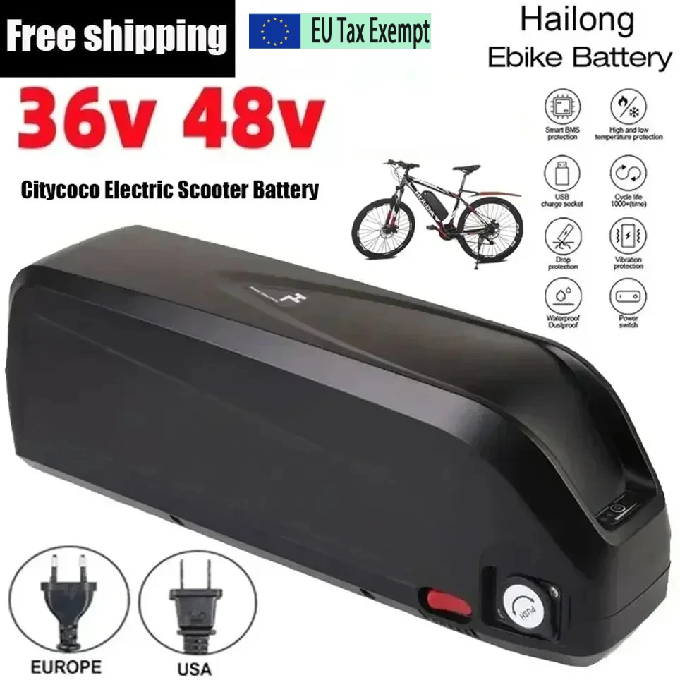 Für Hailong Akku 48V 36V 20Ah 30Ah 40Ah Für Bafang BBS02 BBS03 BBSHD Motor für Hailong Akku 36V