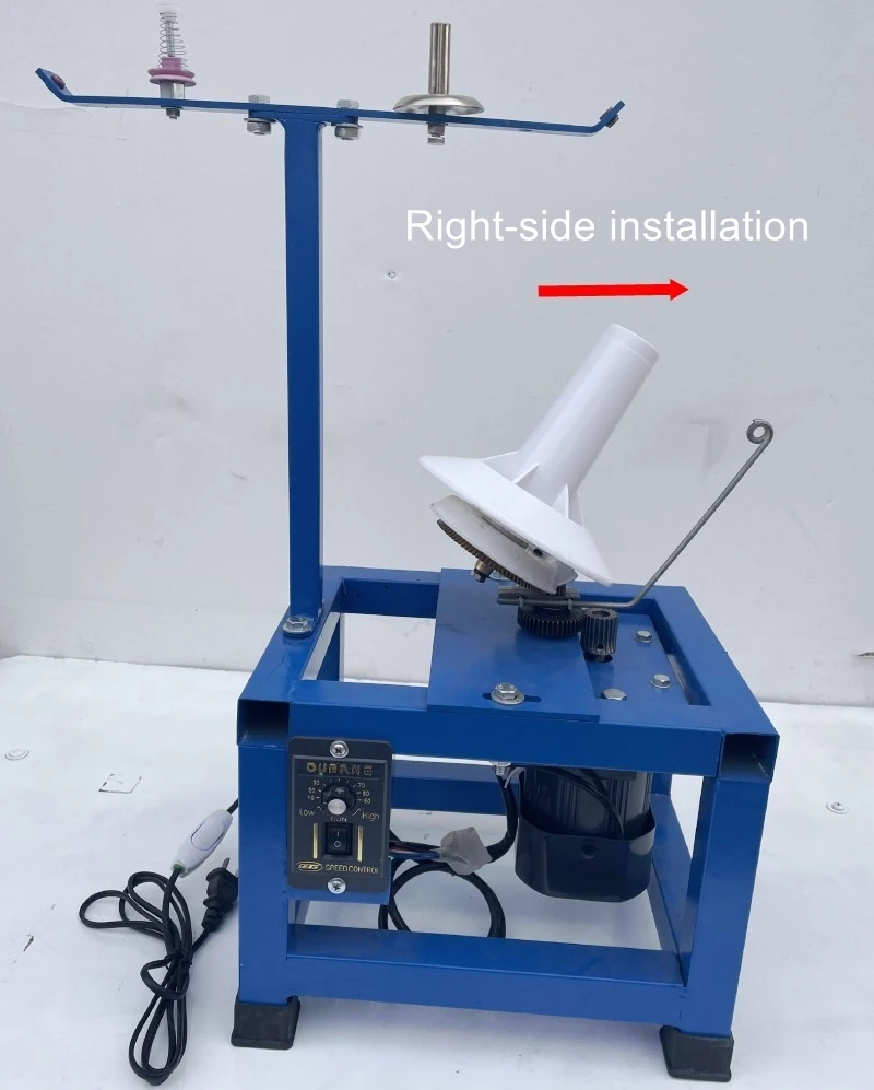 AC Speed-Adjustable Yarn Balling Machine, Balling Machine, Winding Machine, Wire Winding Machine, Belt Type