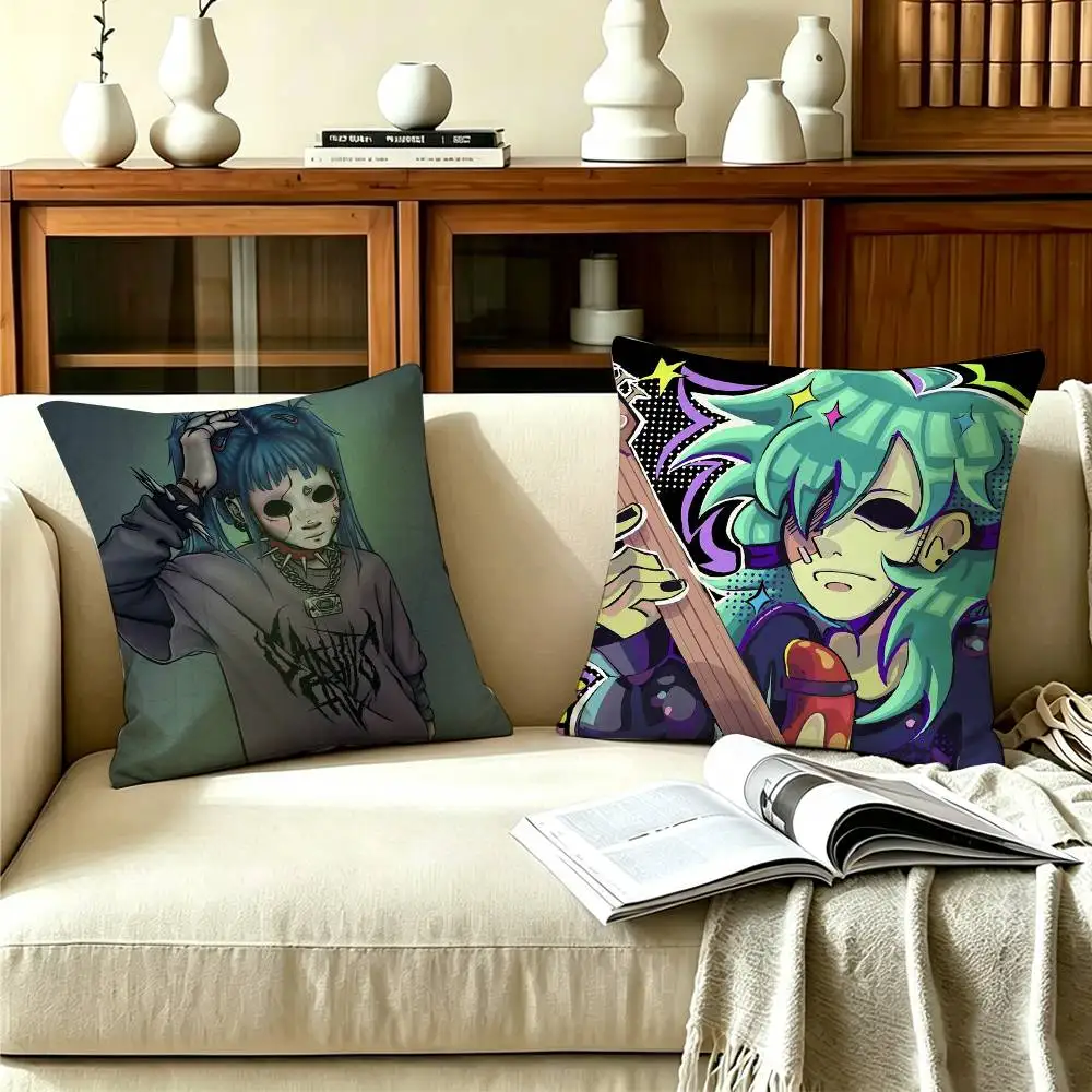

Horror Game S-Sally Face Double-sided print Pillow Case Cushion Cover Throw Pillow Case For Car Sofa