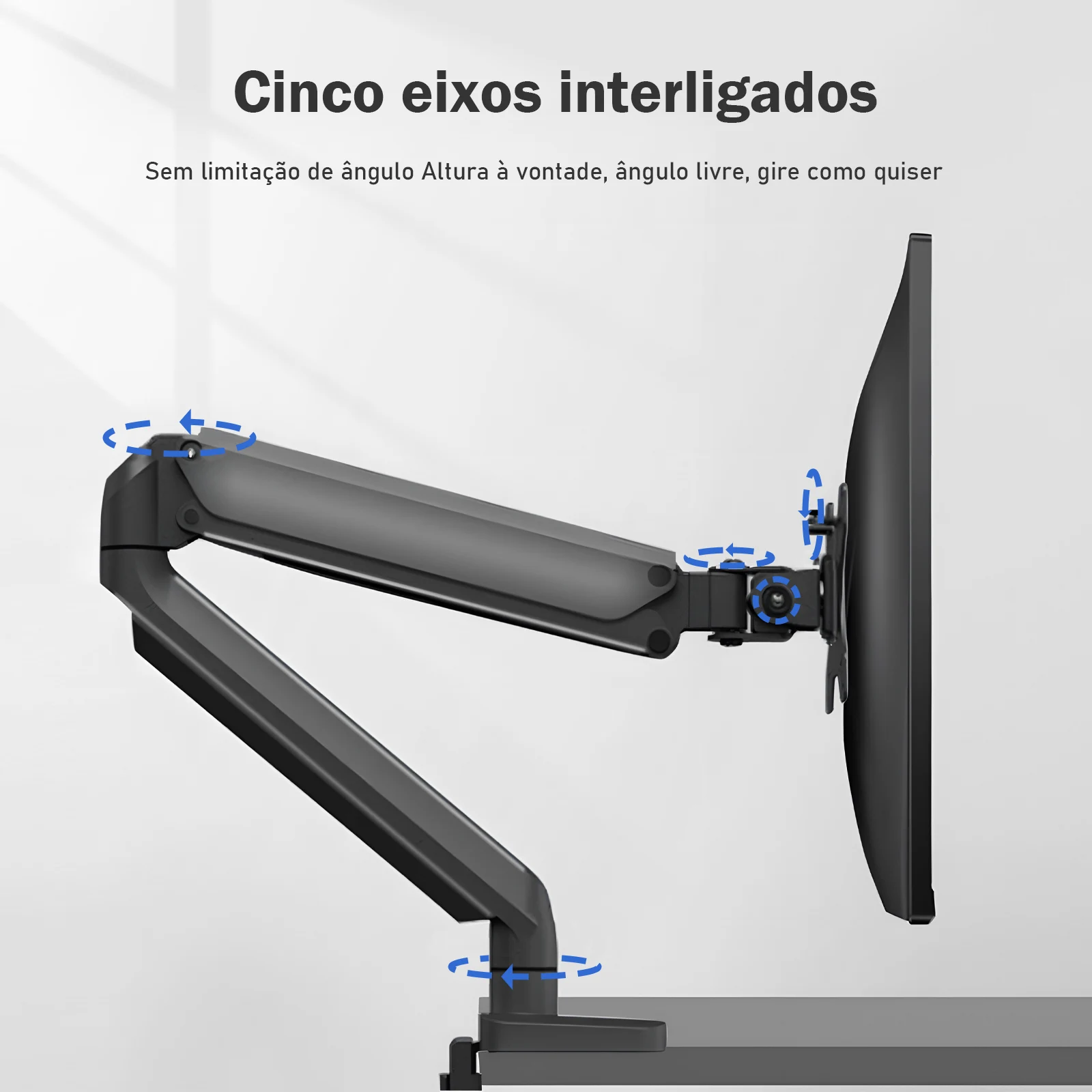 Support Monitor, Articulated Monitor Arm, Bracket For Monitor, Support Portable Monitor, Free Shipping, From Brazil