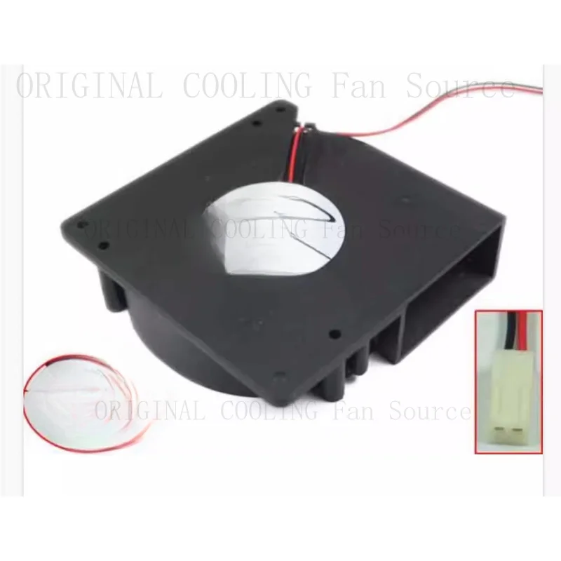 H  1PC  DC12V 0.60A 12CM 2-Pin FOR Turbo Silent Cooling Fan AD2512MS 12032