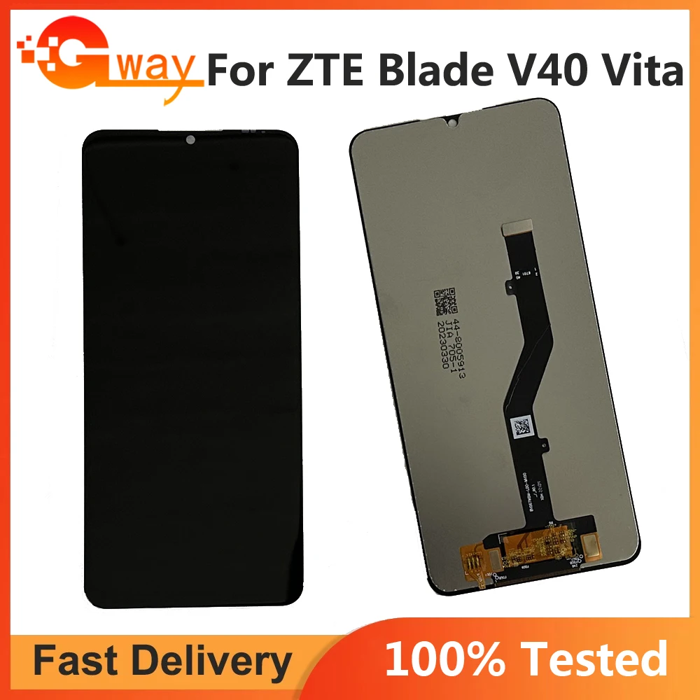 6.75“ Original LCD For ZTE Blade V40 Vita 8045 LCD Display+Touch Screen Digitizer Assembly Display For ZTE V40Vita LCD Repair