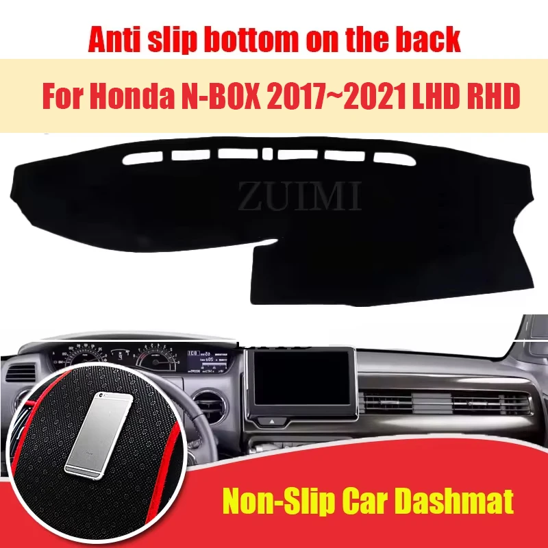 

Car Dashboard Cover Dash Mat Dashmat For Honda N-BOX 2017~2021 LHD RHD Dash Board Cover Pad Sun Shade Avoid Light And Sun
