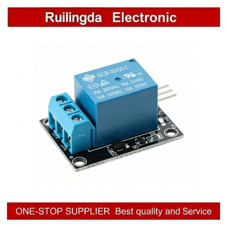 5V Single Channel Relay Module High Level Trigger Switch Control Board DIY Electronic Building Blocks for Home Automation