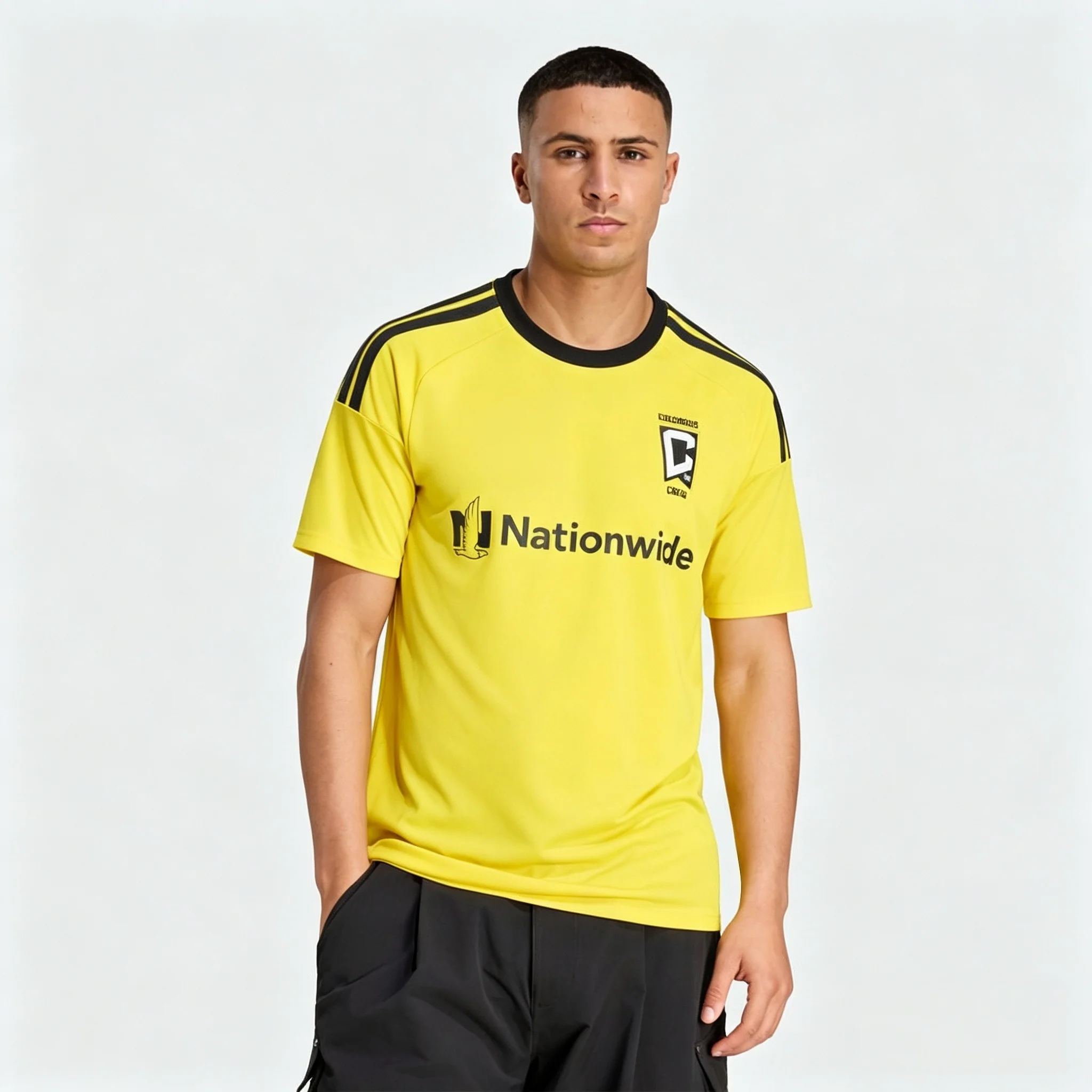 26-27 New Columbus Crew Shirt 3D Printed Quick Drying Sports and Leisure Men's T-shirt