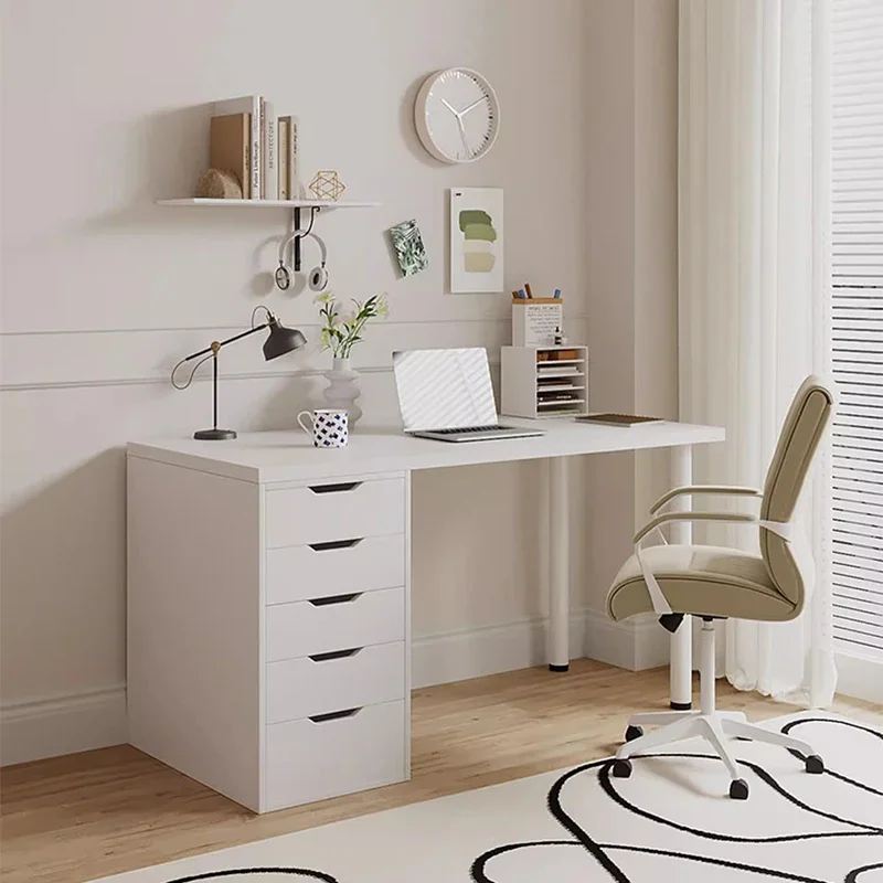 Theater Long Reception Office Desk Executive Modern Secretary White Setup Computer Desks Storage Escritorio Office Furniture