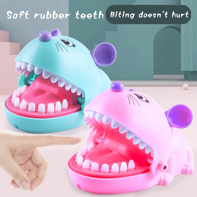 

Finger Biting Mouse Teeth Crocodile Game, Perfect for Kid and Adult Fun