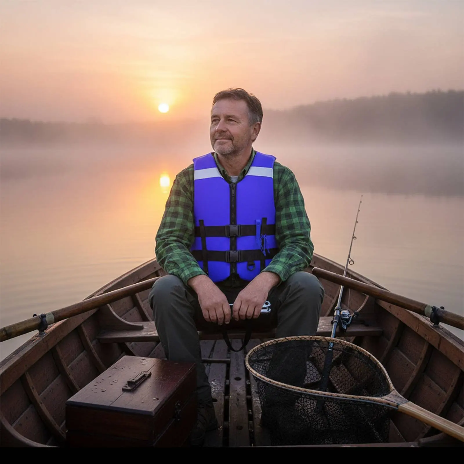 

Grown-up Flotation Vest Quick-Drying High Buoyancy Aquatic Vest Individual Flotation Device Lightweight Breathable for Boating